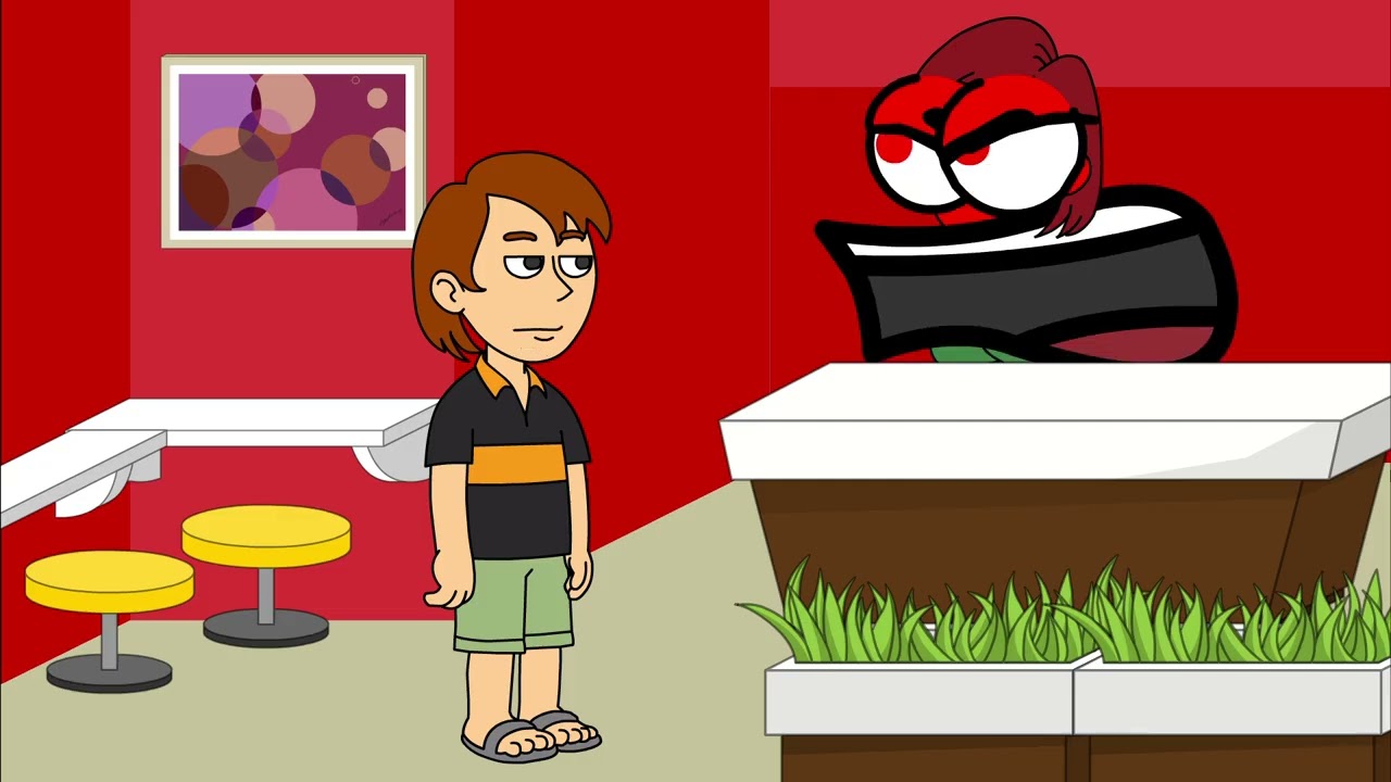 Boris the teeth guy gets a job at Pizza Hut/fired (16+)