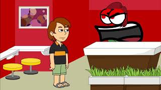 Boris the teeth guy gets a job at Pizza Hut/fired (16+)