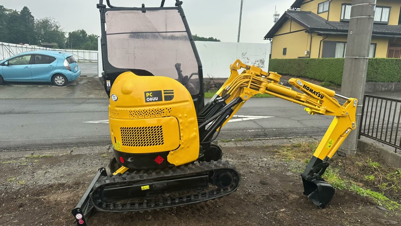 コマツpc08UU-1ユンボ激安