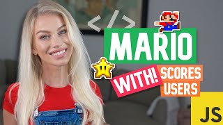 2hrs to code Mario with Auth + save scores | JavaScript, CSS, HTML
