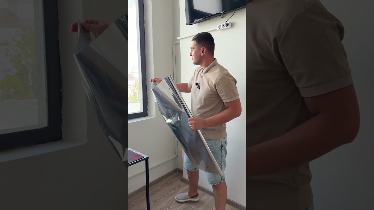 Folie oglinda pentru geamuri – 90*200 cm