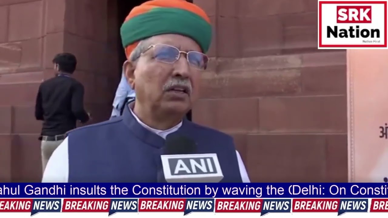 Delhi: On Constitution Day today, Union Law Minister Arjun Ram Meghwal says