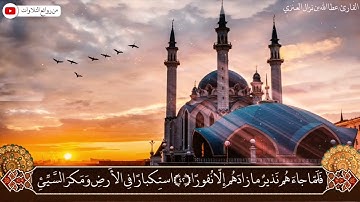 تلاوة حجازية رائعة من سورة فاطر بصوت القارئ عطاالله بن نزال العنزي