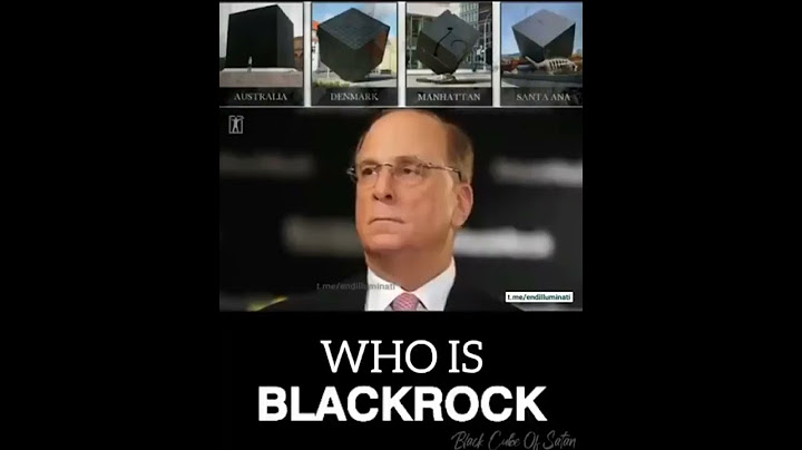 Who Is Black rock?