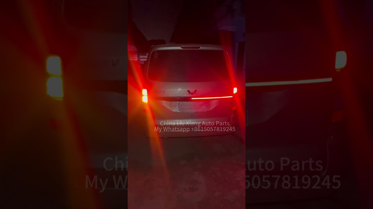 Vídeo de prueba de la luz trasera LED del accesorios Chevrolet N400 Tornado VAN China LiuXiang
