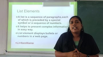 Class-7 Computer  Chapter-6 HTML Elements(part-5)