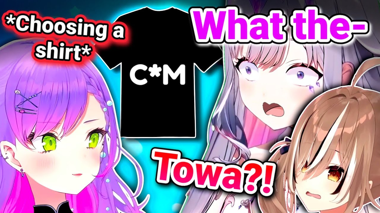 𝗕𝗶𝗯𝗼𝗼, 𝗠𝘂𝗺𝗲𝗶 𝗮𝗻𝗱 𝗖𝗮𝗹𝗹𝗶 𝗰𝗮𝗻'𝘁 𝘀𝘁𝗼𝗽 𝗹𝗮𝘂𝗴𝗵𝗶𝗻𝗴 𝘄𝗵𝗲𝗻 𝗧𝗼𝘄𝗮 𝗽𝗶𝗰𝗸 𝗮 𝗦𝗵𝗶𝗿𝘁 𝘄𝗶𝘁𝗵 𝗬𝗔𝗕𝗔𝗜 𝘄𝗼𝗿𝗱𝘀 |Hololive|