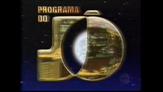 Intervalo Globo/RBS TV-SC - Programa do Jô - 13/03/2006 (4/4)