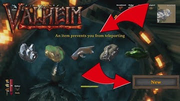 How to MOVE METAL using PORTALS in VALHEIM!