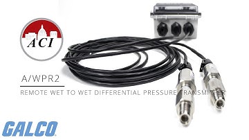 ACI-Automation Components, Inc A/WPR2 Series Remote Wet to Wet Differential Pressure Transmitter