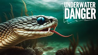 Diver's Encounter With A Sea Snake Is Extremely Tense