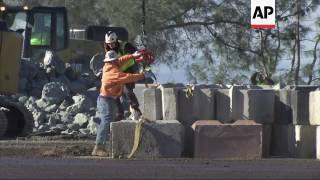 Crews make progress in California dam repairs