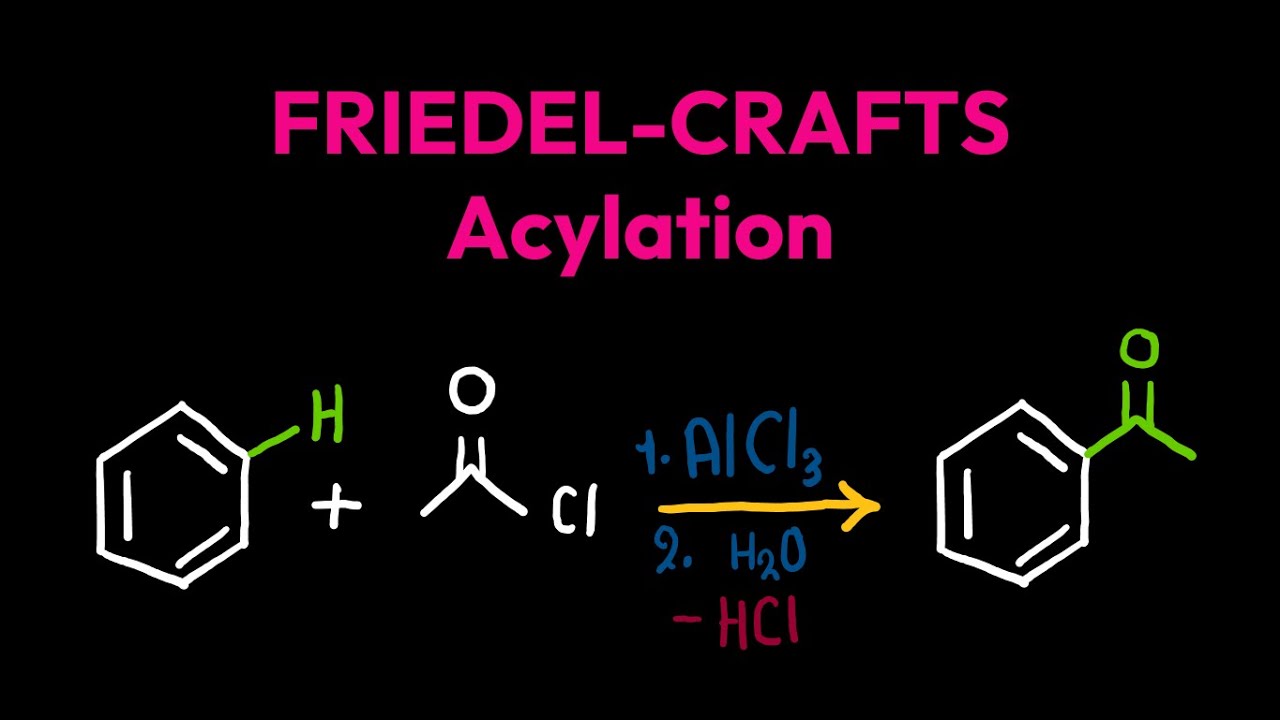 Friedel Crafts Acylation | شرح بالعربي