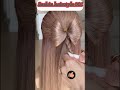 Ribbon hairstyle tutorial 👈 #trending #hairstyle #ytshorts #delhi #tutorial