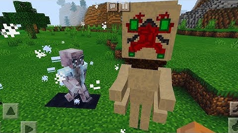 SCP-106-JS vs SCP-173-JS in Minecraft PE