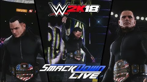 WWE 2K18 Jeff Hardy Smackdown Live Debut Attire