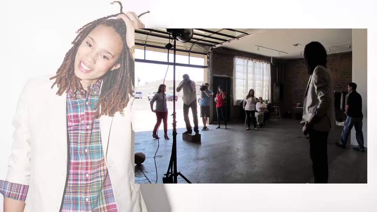 Behindthescenes photo shoot with Brittney Griner YouTube