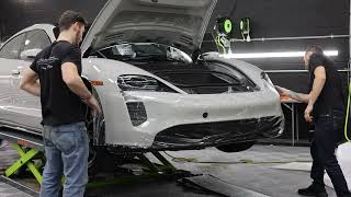 An EV for driving enthusiasts-Porsche Taycan GTS- Protected with ppf and ceramic coating