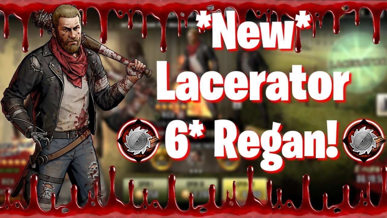 TWD RTS: New Legendary Lacerator Regan! Or is it Nick? - YouTube