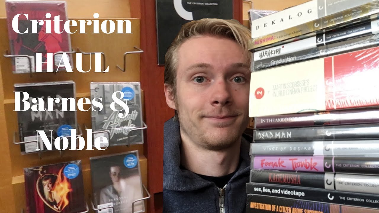 Criterion HAUL! Barnes & Noble Sale July 2018 PART 2