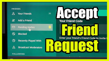 How to Accept a Friend Request on STEAM (Add your Friend)