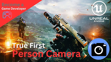 True First Person Camera - #1 Creating A First Person Shooter (FPS) With Unreal Engine 5