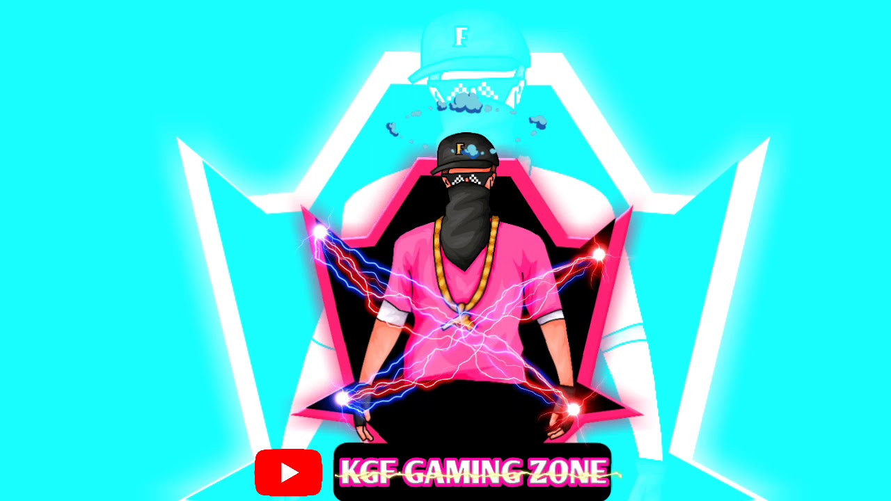 Free Fire Gaming Logo For Our Channel Kgf Gaming Zone Youtube