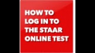 STAAR Online Log In