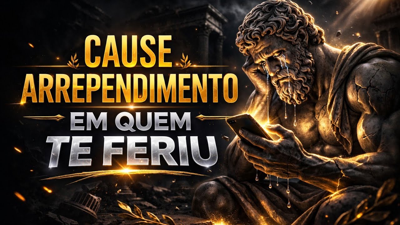10 Atitudes Estoicas brutais Que Faz Quem Te Feriu Se Arrepender - Estoicismo 