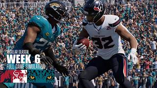 Texans vs. Jaguars | 2026 Season Week 6 | Madden NFL 27 Simulation