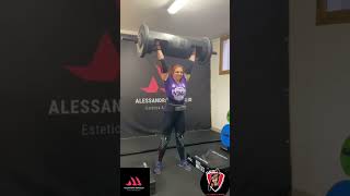 Alessandra Menaglio U64kg. Video Qualifica Official Strongman Games European Championship 2023.