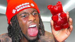 Kai Cenat Eats WORLDS HOTTEST Gummy Bear..