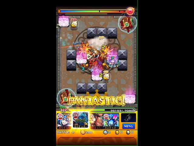 モンスト 覇者の塔31階完全無課金編成一体潰し テスト投稿 Youtube