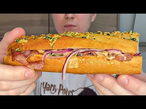 Вкуснейший сэндвич в духовке))