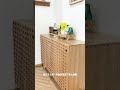 This new product is also awesome solid wood sideboard storage cabinet tea cabinet#Log