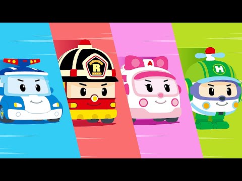 POLI NEW Car Song Compilation | Opening Song + | Rescue Team | Robocar POLI - Nursery Rhymes