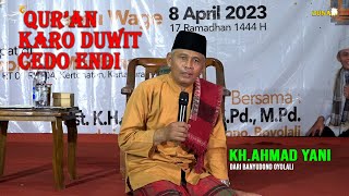 TAUSIAH MANTAP USTADZ KH.AHMAD YANI // LIVE KARTOSURO