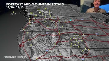 Mountain Weather Update 12/10, Meteorologist Chris Tomer