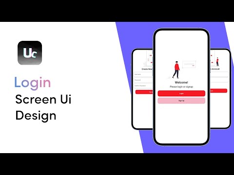 Login Screen UI Design | Flutter Speed Code