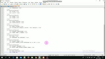 Membuat Biodata Diri Menggunakan Tag HTML