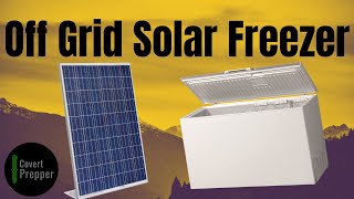 Off Grid Solar Freezer pt  1