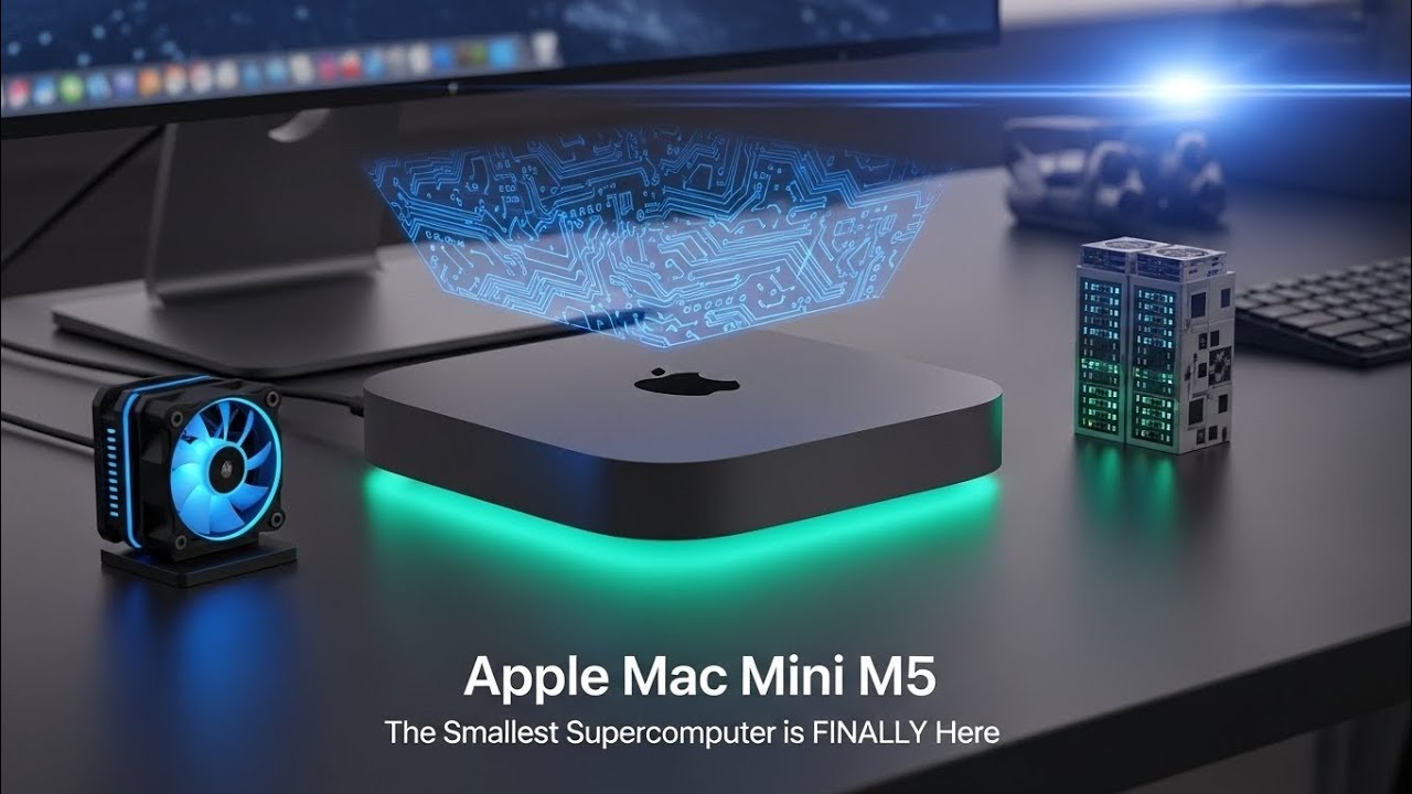 Apple Mac Mini M5 - The Smallest Supercomputer is FINALLY Here! - YouTube