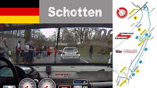 Bergrennen Strecken Onboard | Schotten (Deutschland) Erwin Buck | VW Spiess Scirocco 16V | 2023