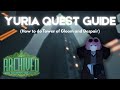 FULL NEW YURIA QUEST GUIDE (Tower of Gloom) | Roblox Archived