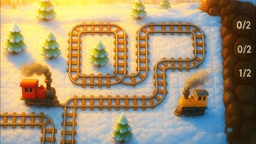 🚂 Train Tiles Express Puzzle (Tundra Level) | Android Gameplay Ep.366