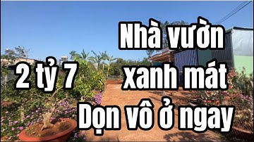 Về Cần Thơ cần bán toàn bộ nhà vườn trái cây xanh mát vô cùng tâm huyết ở BRVT
