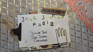 Supply Reveal #DollarTreeJunkJournalChallenge  #papercrafting #junkjournal #ptdtjj2026 #haul 