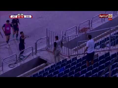هدف فضل هيكل لاعب نادي شباب الاردن في مرمى الجزيره 