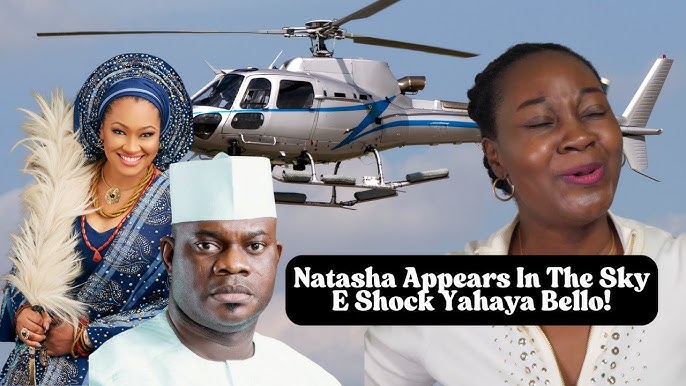Drama As Sen. Natasha Defies Govt, Police Rally Ban, Flies Helicopter into Kogi - YouTube