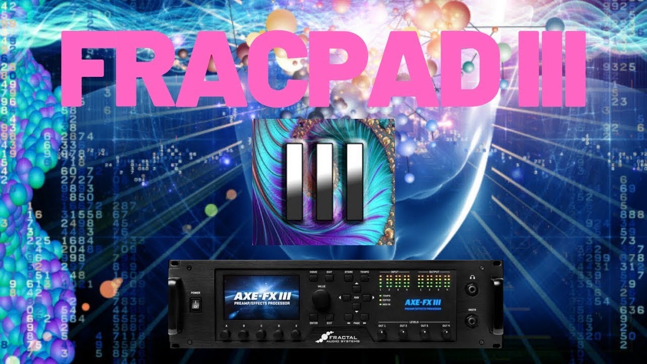 Fracpad III-フラクタルデバイスのタブレット制御！